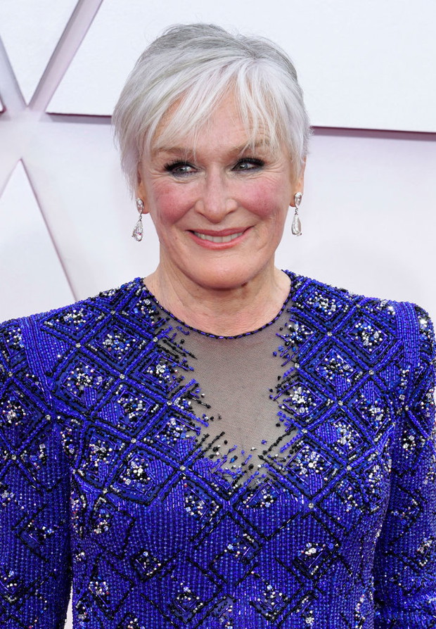 Makijaże i fryzury z Oscarów 2021: Glenn Close