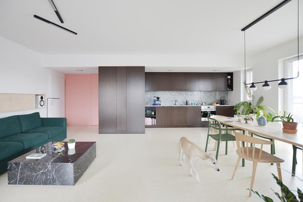 Mieszkanie w Katowicach, projekt: Grzegorz Layer Architekt