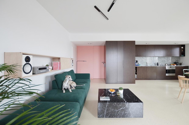 Mieszkanie w Katowicach, projekt: Grzegorz Layer Architekt