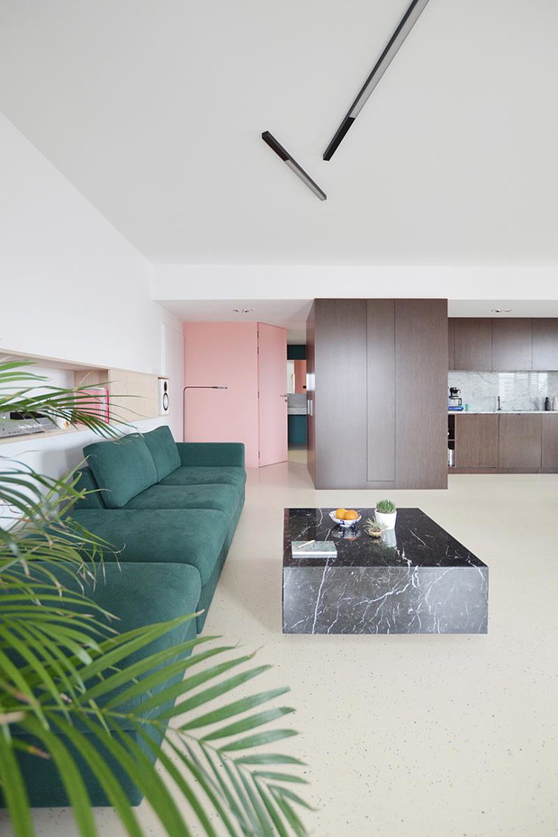 Mieszkanie w Katowicach, projekt: Grzegorz Layer Architekt