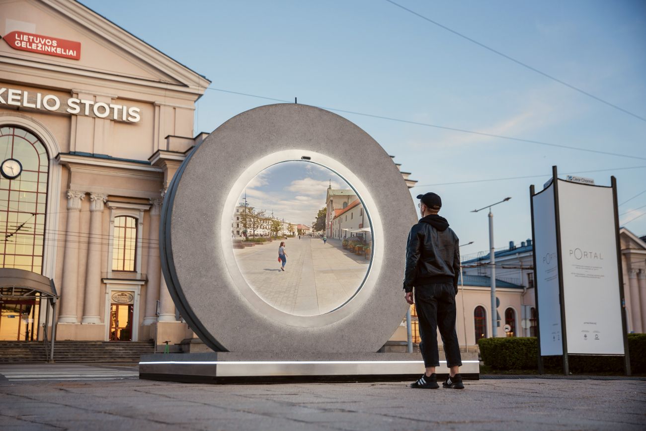 PORTAL - instalacja łącząca Lublin i Wilno