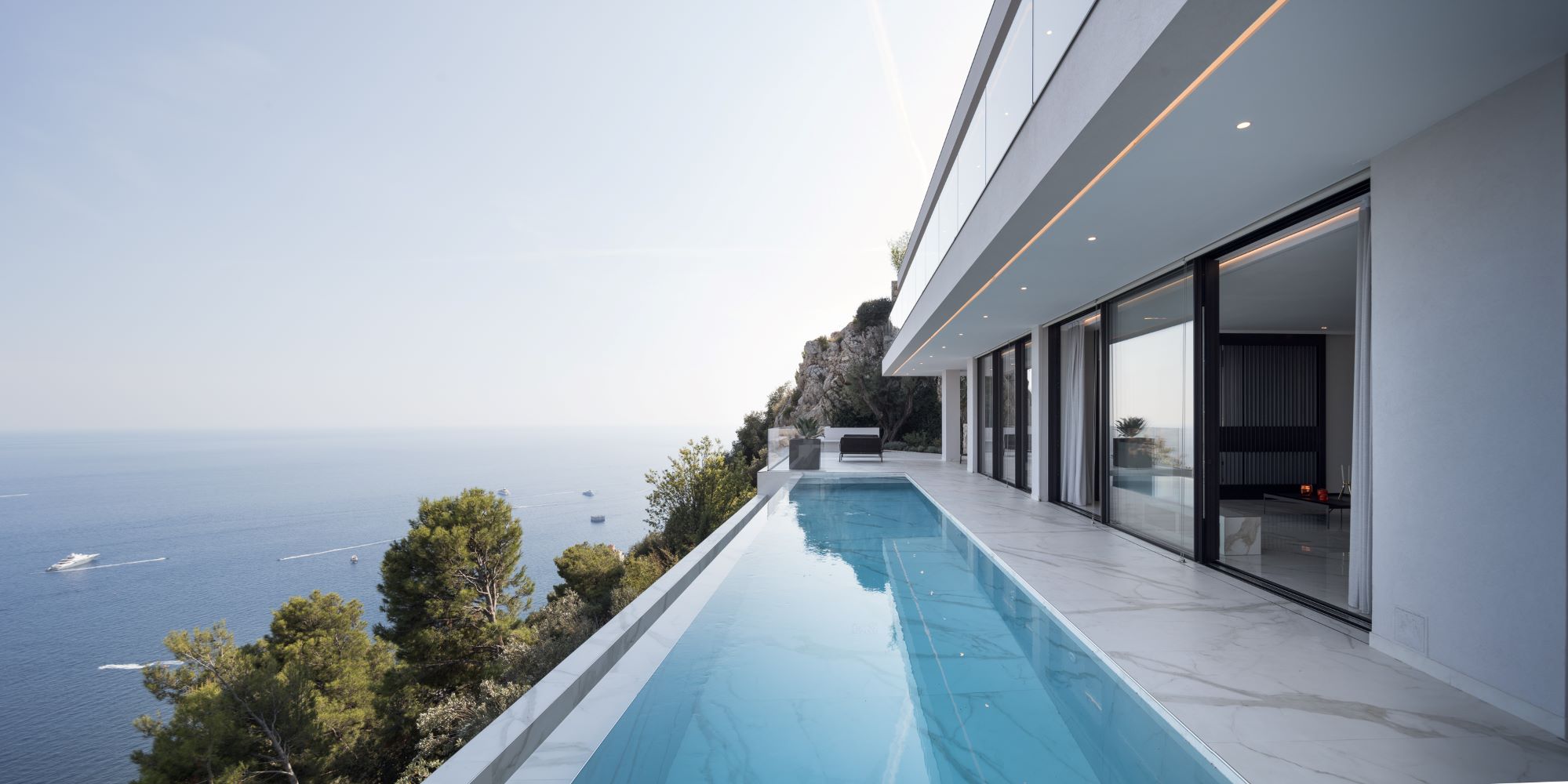 Dom na Lazurowym Wybrzeżu, projekt: Calvi Ceschia Viganò Architetti Associati