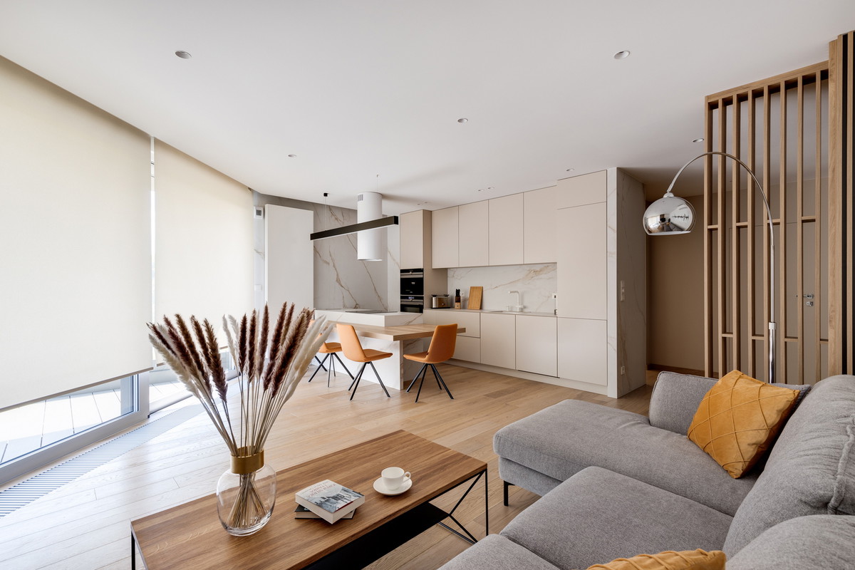 Apartament w Krakowie, projekt: kaim