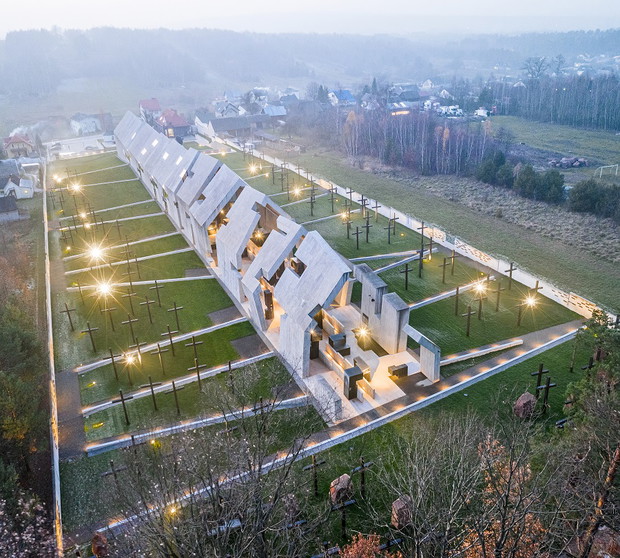 Mauzoleum Martyrologii Wsi Polskich w Michniowie, projekt: Nizio Design International