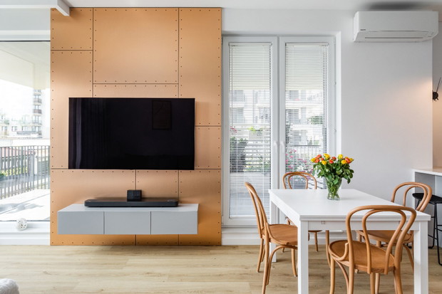 Mieszkanie na warszawskiej Woli, projekt: Beata Napierała, Modify - Architektura Wnętrz