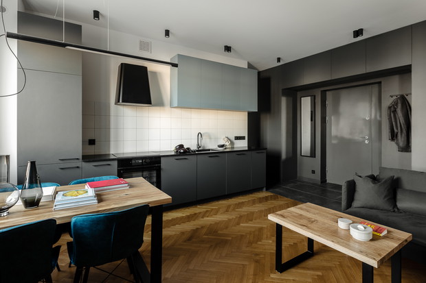 Mieszkanie na Starym Żoliborzu, projekt: FUGA Architektura Wnętrz