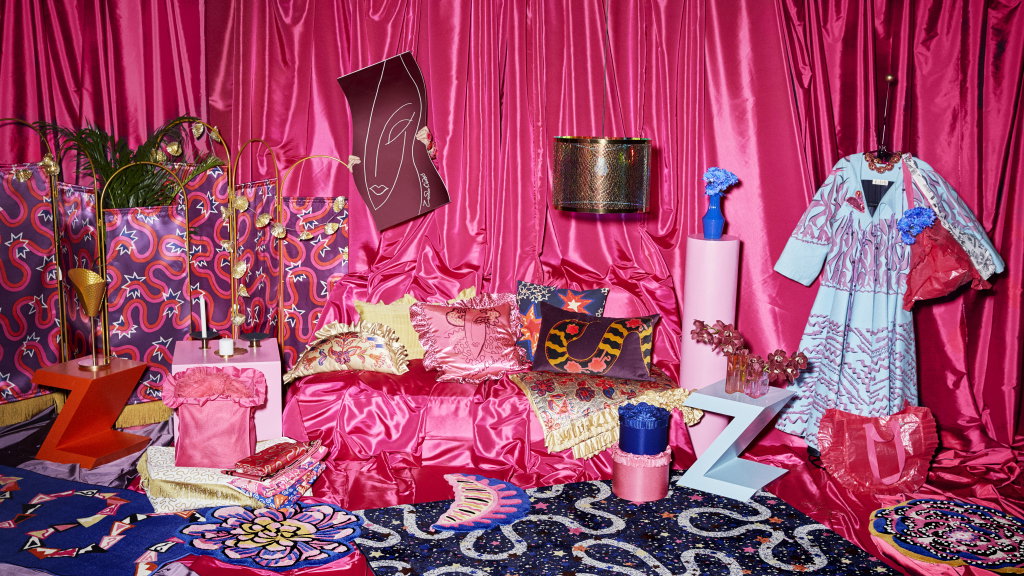 Zandra Rhodes dla IKEA  - kolekcja KARISMATISK