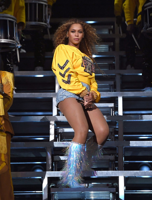 Beyoncé podczas Coachella Valley Music And Arts Festival, 2018
