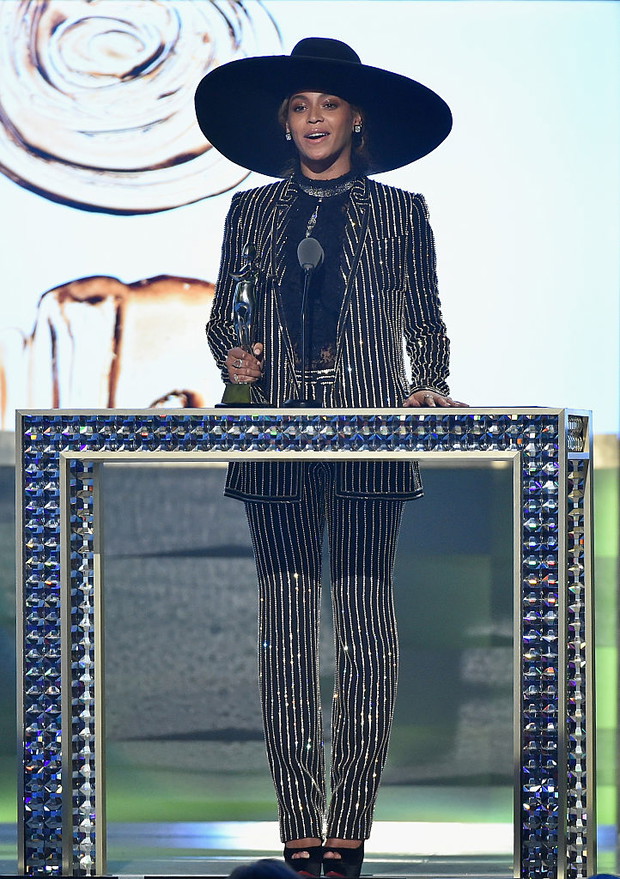 Beyoncé podczas gali rozdania nagród CFDA, 2016