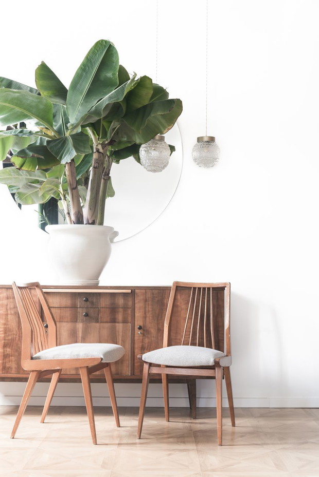 Kawalerka w stylu vintage, projekt: Karol Smagacz