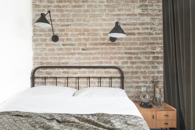 Kawalerka w stylu vintage, projekt: Karol Smagacz