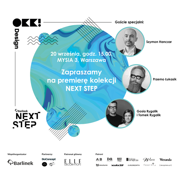 OKK! design z Barlinek NEXT STEP!