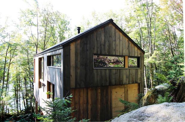 Remote Lake Cabin, projekt Stonorov Workshop Architects