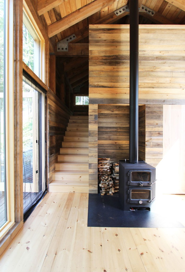 Remote Lake Cabin, projekt Stonorov Workshop Architects