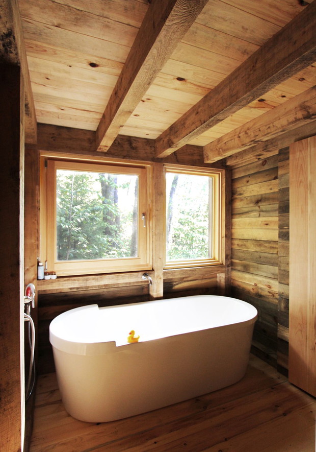 Remote Lake Cabin, projekt Stonorov Workshop Architects