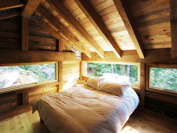 Remote Lake Cabin, projekt Stonorov Workshop Architects