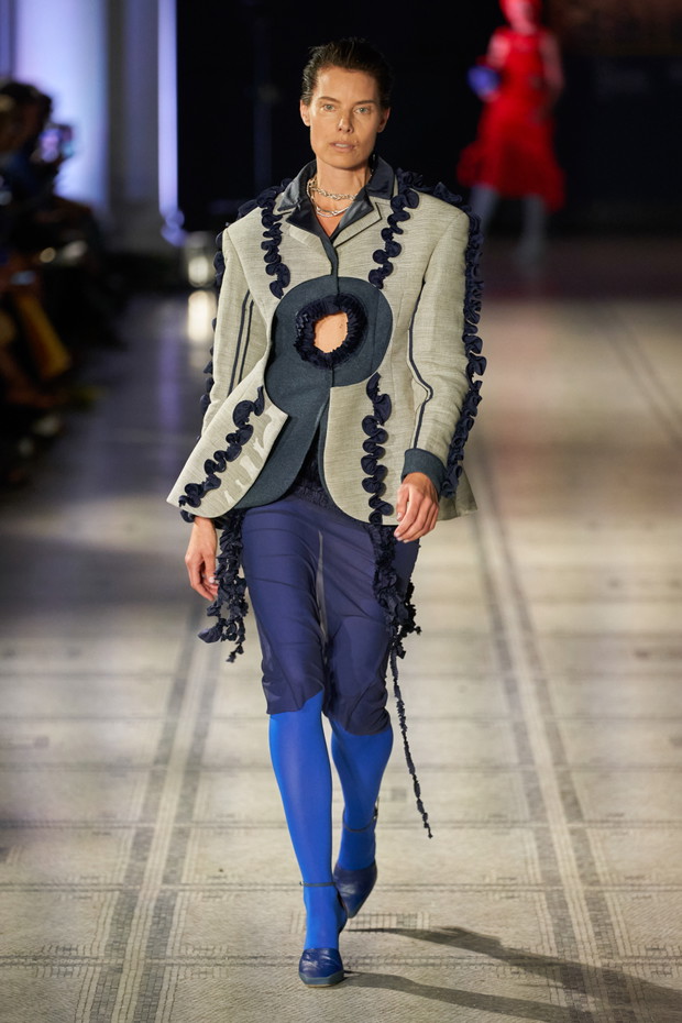 Richard Malone x Mulberry wiosna-lato 2022
