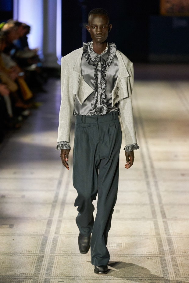 Richard Malone x Mulberry wiosna-lato 2022