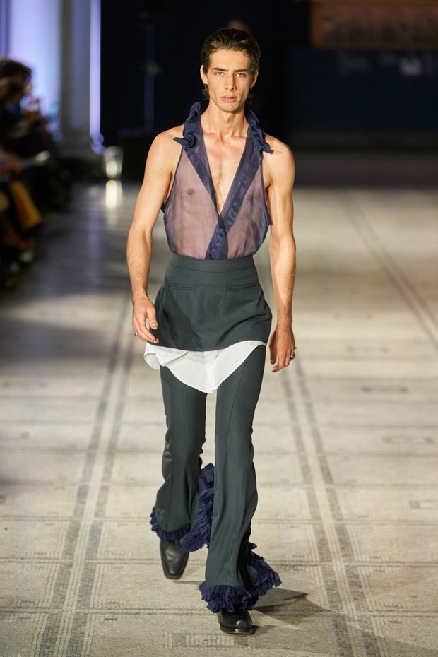 Richard Malone x Mulberry wiosna-lato 2022
