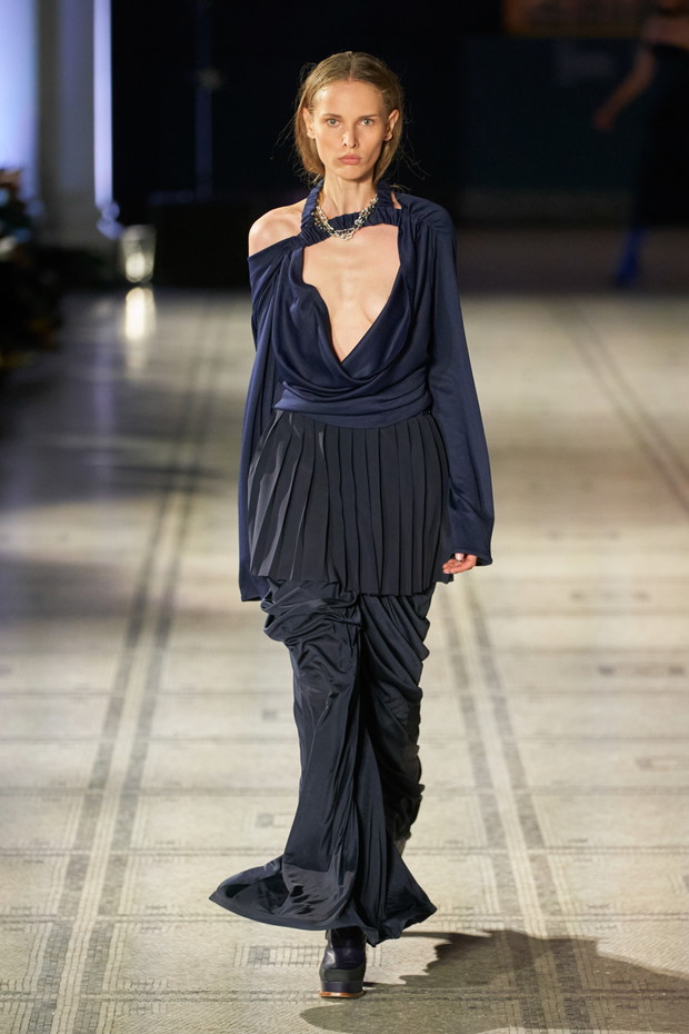 Richard Malone x Mulberry wiosna-lato 2022