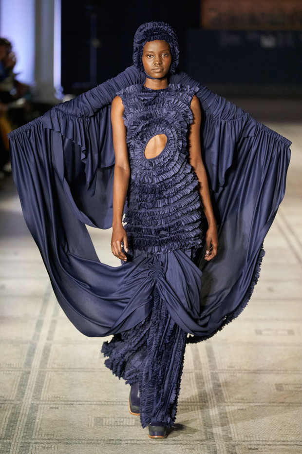 Richard Malone x Mulberry wiosna-lato 2022