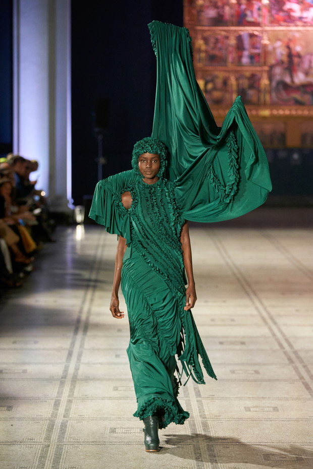 Richard Malone x Mulberry wiosna-lato 2022