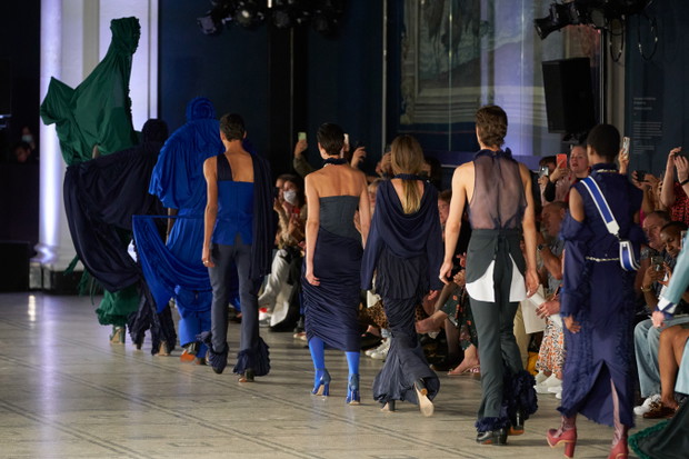 Richard Malone x Mulberry wiosna-lato 2022