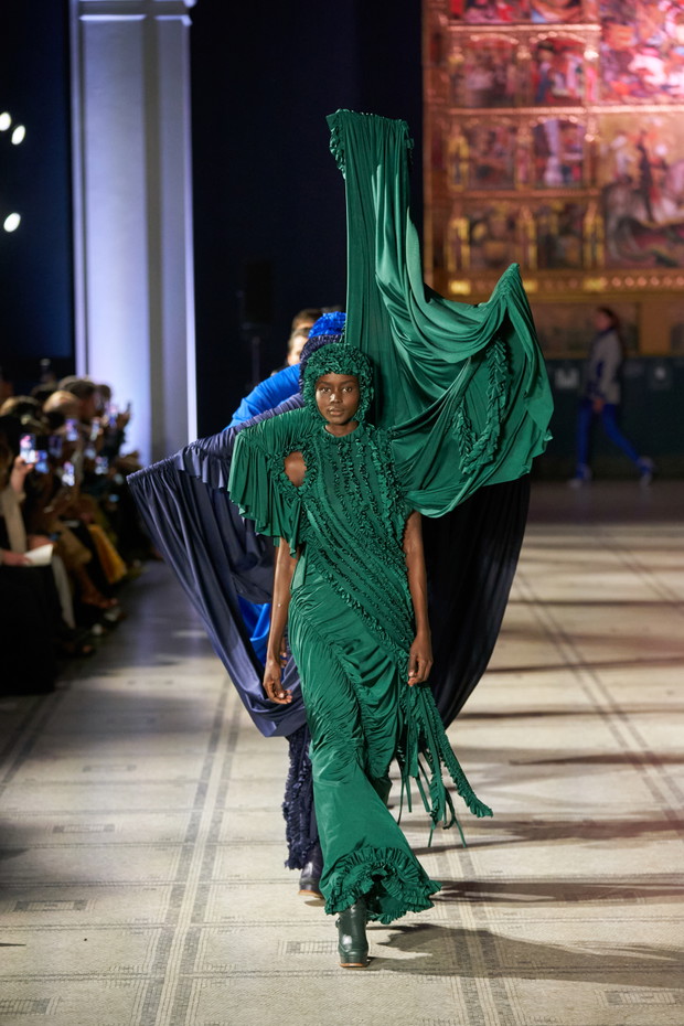 Richard Malone x Mulberry wiosna-lato 2022