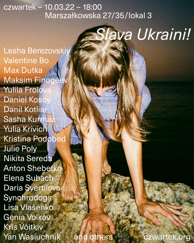 Wystawa Slava Ukraini! w galerii czwartek