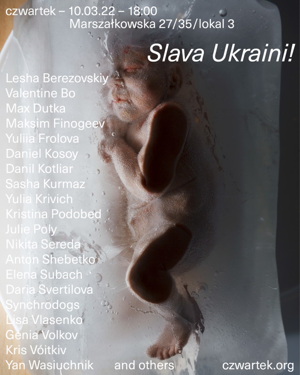 Wystawa Slava Ukraini! w galerii czwartek