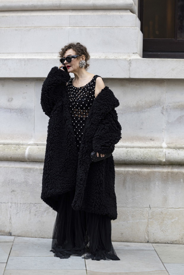 Street fashion - London Fashion Week