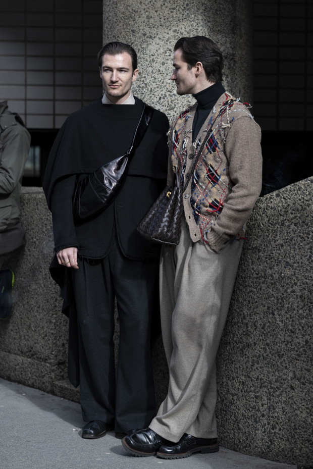Street fashion - London Fashion Week