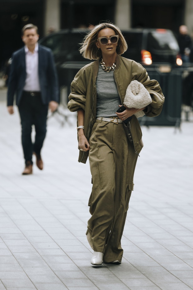 Street fashion - London Fashion Week