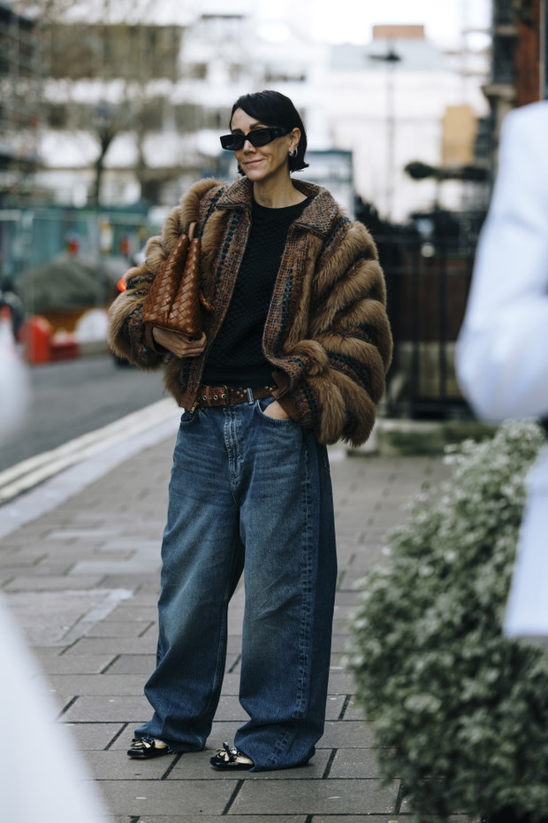Street fashion - London Fashion Week