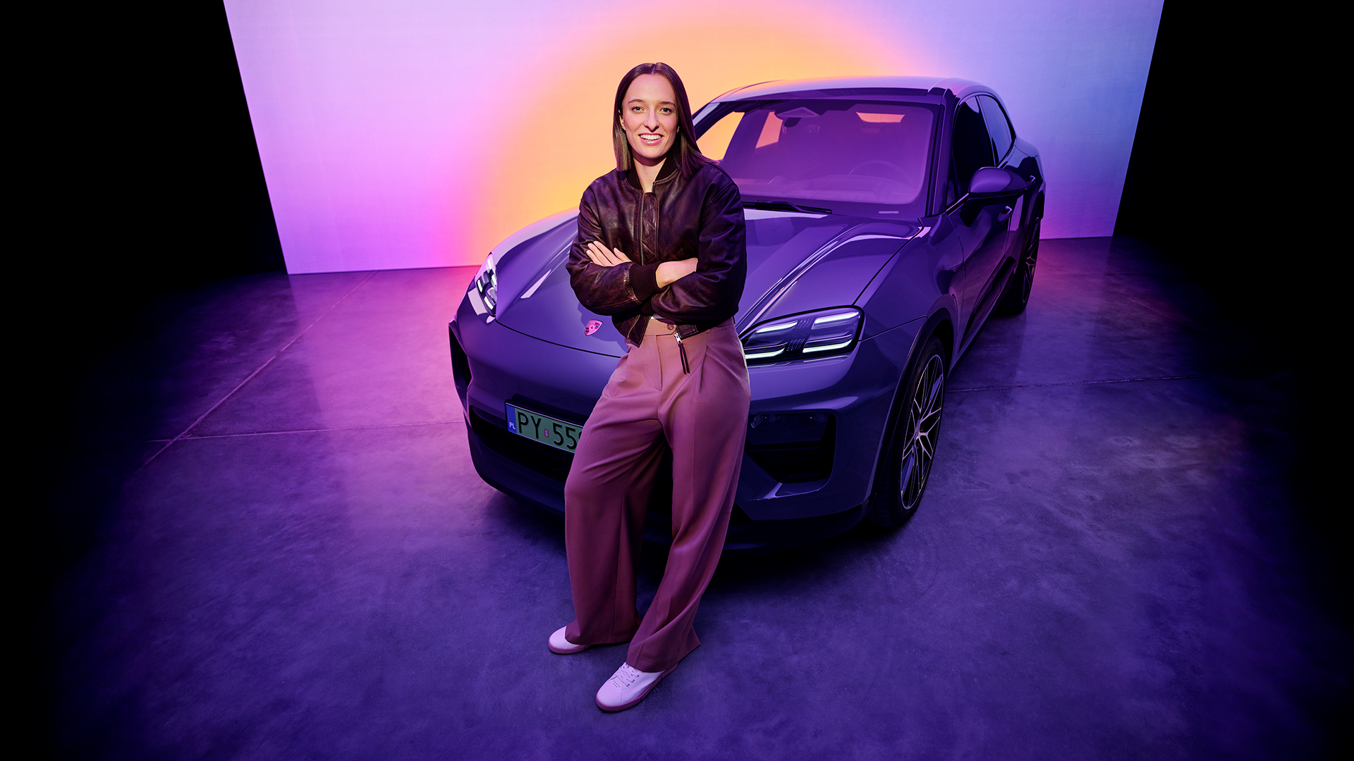 Iga Świątek twarzą Porsche