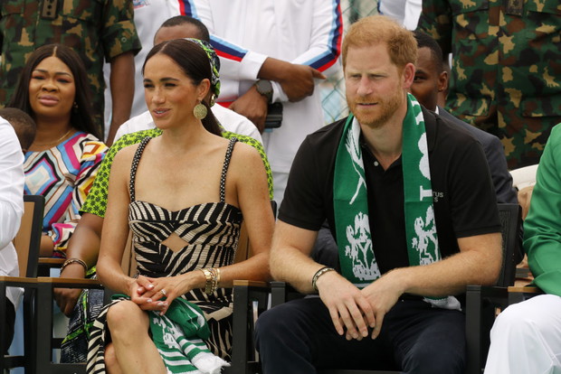 Meghan Markle podczas wizyty w Nigerii