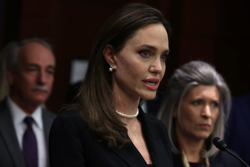 Angelina Jolie we Lwowie