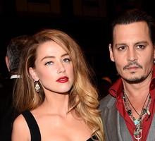Amber Heard i Johnny Depp