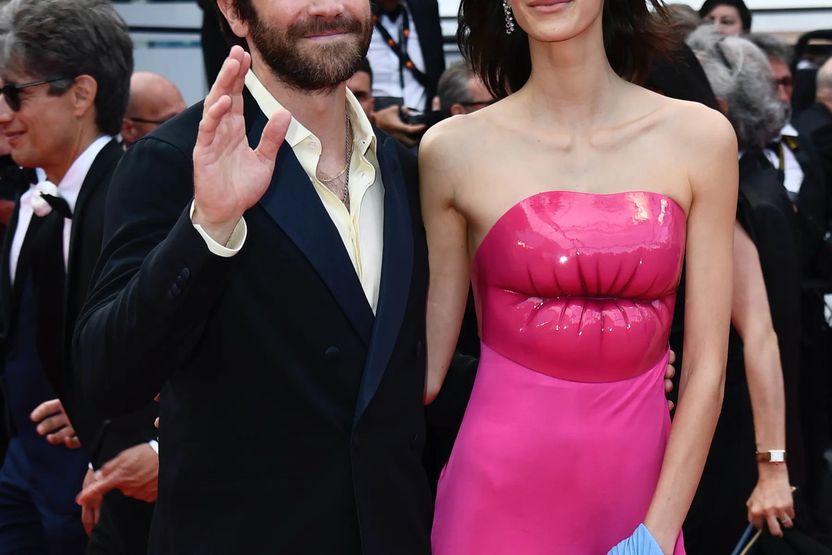 Jake Gyllenhaal i Jeanne Cadieu w Cannes