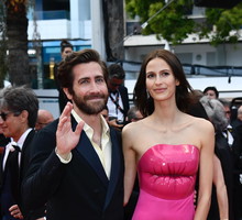 Jake Gyllenhaal i Jeanne Cadieu w Cannes