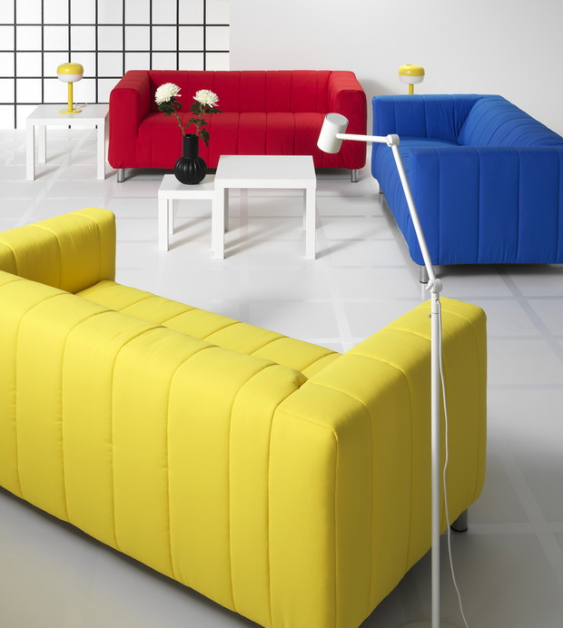 IKEA sofa KLIPPAN i fotel POÄNG