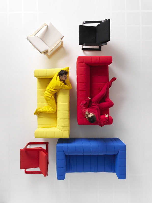 IKEA sofa KLIPPAN i fotel POÄNG