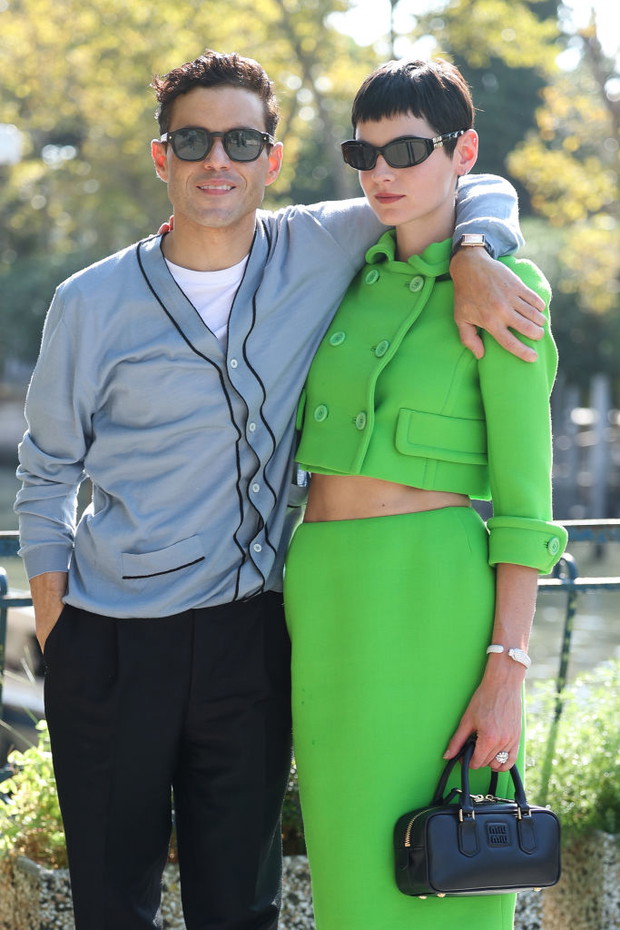 Rami Malek i Emma Corrin