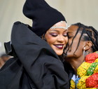 Rihanna i A$AP Rocky, 2022 rok.