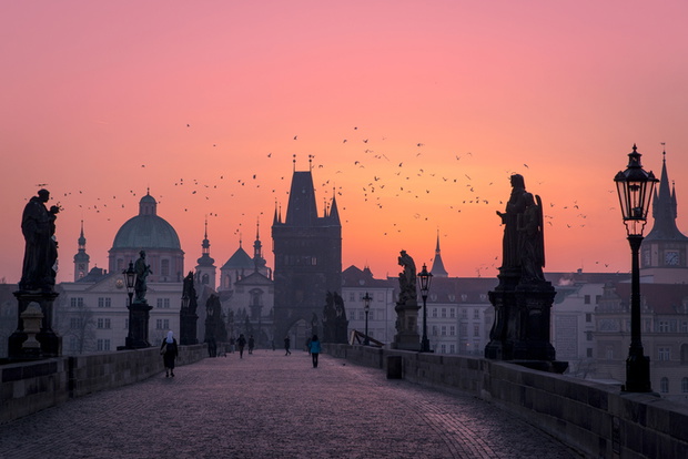 Charles Bridge, Prague, Czech Republic.