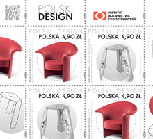 Limitowana edycja znaczków "Polski design"