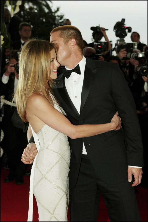 Jennifer Aniston i Brad Pitt, 2004 rok.