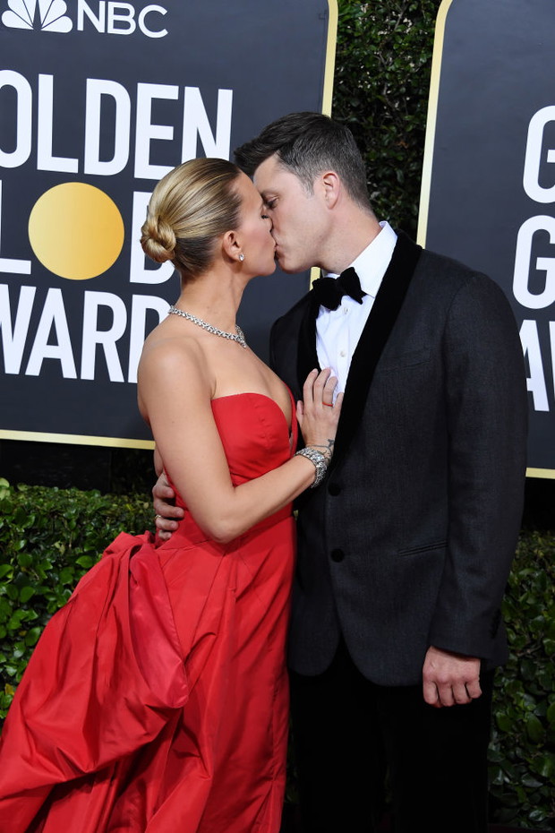 Scarlett Johansson i Colin Jost, 2020 rok.