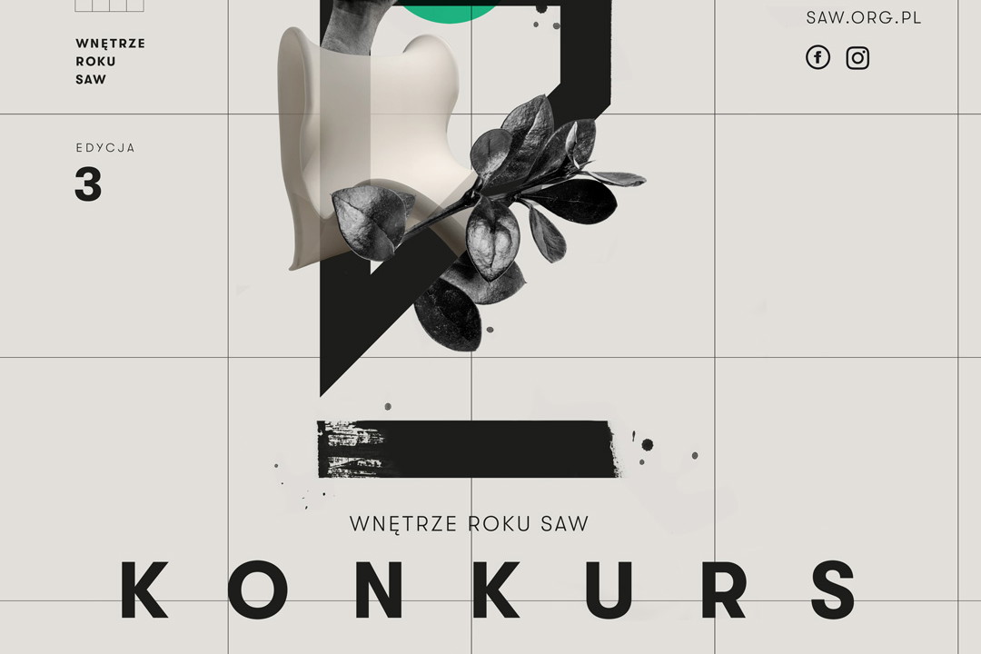Konkurs Wnętrze Roku SAW, materiały prasowe