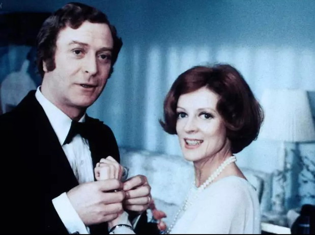 Maggie Smith z Christopherem Cane